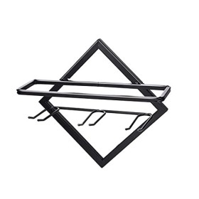 EINES Casier à vin de comptoir Racque de vin de Style Minimaliste Mural Salle à vin Salon Salon Cuisine Affichage à vin Casie