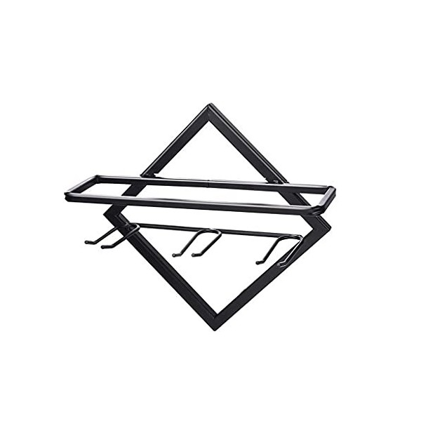 EINES Casier à vin de comptoir Racque de vin de Style Minimaliste Mural Salle à vin Salon Salon Cuisine Affichage à vin Casie