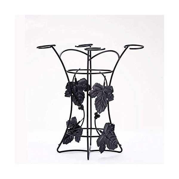 Casier à vin Accueil Support Rouge Support de Verre à Vin Bar S, Fer Art Créatif Armoire à Vin Décoration Salon Restaurant Cu