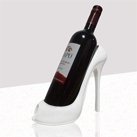 Support à bouteille de vins, Chaussure à talons hauts rossages de vin de vin bidon de vins porte-vins de whisky Barware Nouve