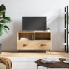 VEEKI Meuble TV, Meuble TV Suspendu, Meuble TV Industriel, Meuble TV Bois, Meuble Chambre, Convient pour Salon ou Chambre, Ch