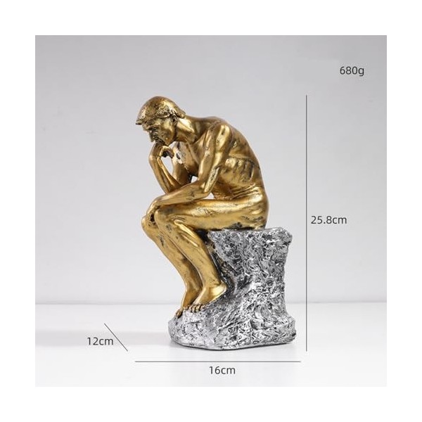 Vzalkv Ornements de penseur de Style européen, bibliothèque, Armoire à vin