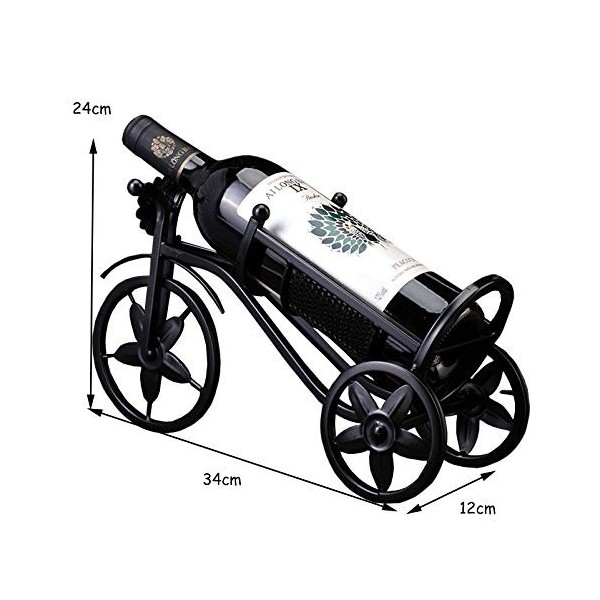 ANSNOW Casier À Vin en Métal, Décoration de Casier À Vin, Décoration de Casier À Vin de Moto Adaptée À LAmeublement, Décorat