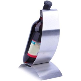Support de stockage de vin de table Support de stockage de vin Support de stockage de vin en acier inoxydable Personnalité Ma