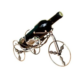 FURLOU 1 pc casier à vin en métal décor rétro décor de table porte-bouteille de vin casier à vin en fer casier à vin créatif 