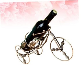 FURLOU 1 pc casier à vin en métal décor rétro décor de table porte-bouteille de vin casier à vin en fer casier à vin créatif 