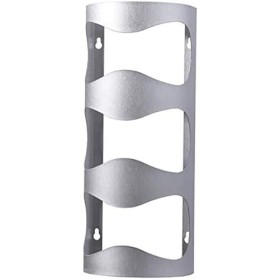 ELzEy Casier À Vin Rouge Casier À Vin Mural en Acier Inoxydable 3 Couches 4 Couches Stockage De Casier À Bouteilles De Vin/a/