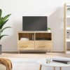 VEEKI Meuble TV, Meuble TV Suspendu, Meuble TV Industriel, Meuble TV Bois, Meuble Chambre, Convient pour Salon ou Chambre, Ch