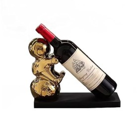 YHANNI TZNNXZWX Abstrait Personnes Casier à Vin en Céramique Ornements Décor Stockage Bureau Meuble TV Salon 26x10x20cm Color