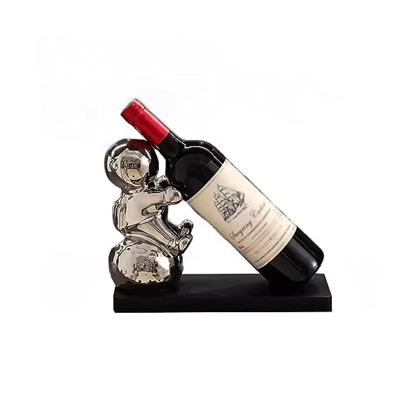 YHANNI TZNNXZWX Abstrait Personnes Casier à Vin en Céramique Ornements Décor Stockage Bureau Meuble TV Salon 26x10x20cm Color