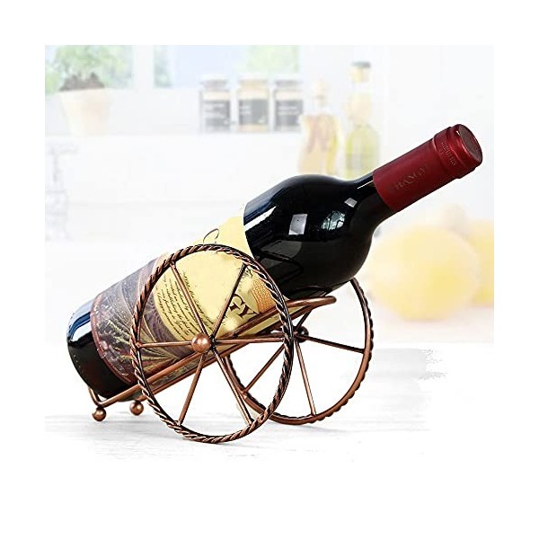 GaRcan Casier à vin Porte-Bouteille de vin Unique Salon créatif Armoire à vin Décoration Vin en Fer forgé Porte-Bouteille de 