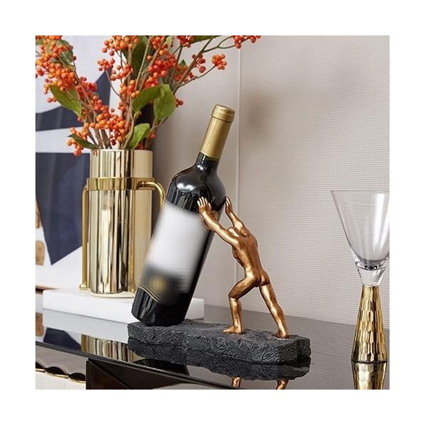 Casier à vin Ornement de Bureau, décoration de Maison, casier à vin, Artisanat en résine Fait à la Main for la fête des mères