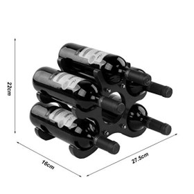 JacCos Casiers à vin, présentoir darmoire à vin en Bois, Salon à Domicile