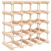 CIADAZ Casier à vin pour 20 Bouteilles 46,5x23x46,5 cm pin Massif,Armoire Metal,Meuble Garage,Armoire Rangement