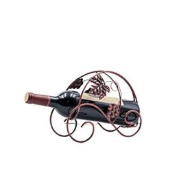 Casier à vin Casier à vin sur Pied Décorations pour la Maison Qualité en Fer forgé Apparence exquise Casier à vin rétro créat