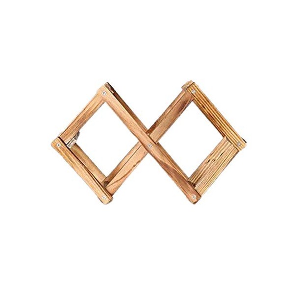 IOSIX Étagère de Stockage dalcool, Porte-vins Domestique de Bois Classique 8 Bouteille vin Support Montage en Bois de Boutei