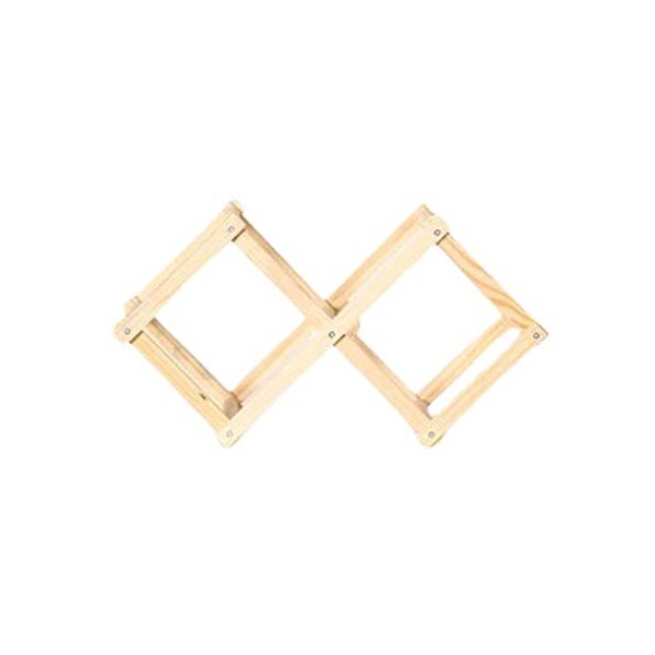 IOSIX Étagère de Stockage dalcool, Porte-vins Domestique de Bois Classique 8 Bouteille vin Support Montage en Bois de Boutei