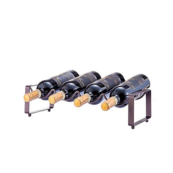 IOSIX Étagère de Stockage dalcool, Porte-vin en métal 1PC Porte-vins pour Champagne Cuisine Barre de Cuisine Organisateur Af