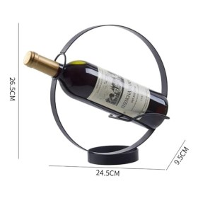 HEXEH Casier à Vin European Retro Fer à vin Robinet à vin Cabinet à vin Décoration Vin Titulaire de vin Barware Support à Alc