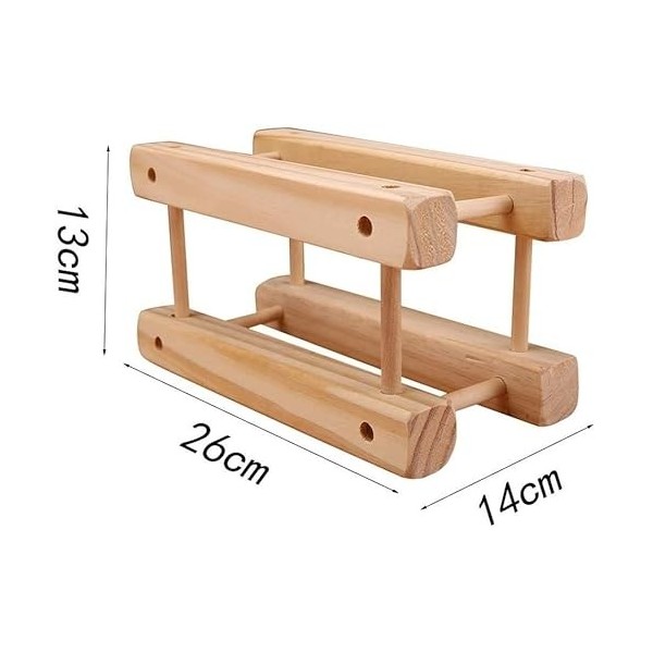 EINES Casier à vin de comptoir Casier à vin en Bois casier à vin Maison Cuisine Salle à Manger casier à vin décoratif comptoi