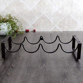 Casier à vin Accueil Support Rouge Support de Verre à Vin Restaurant Bar 1/4 Couche Porte-Bouteilles Empilable Affichage de S