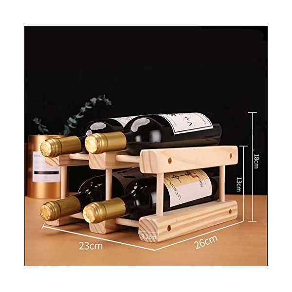 Casier À Vin Accueil Support Rouge Support De Verre À Vin Restaurant Bar S, Décoration En Bois Massif Armoire À Vin Maison Ca