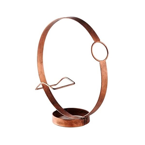 Porte Bouteilles Supports De Casiers À Vin Créatifs Maison Salon Rond Casier À Vin en Fer Présentoir À Vin Casier A Vin Colo