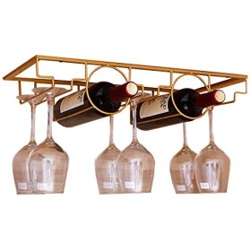 ANSNOW Casiers À Vin Muraux, Casiers Et Armoires À Vin Autoportants, Porte-Bouteilles de Vin Et Verres À Vin, Supports À Verr