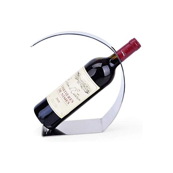 Support de stockage de vin de table support de stockage de vin forme de lune casier à vin décoration personnalité maison cuis