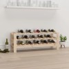 Casier à vin 109,5x30x42 cm Bois de pin massif