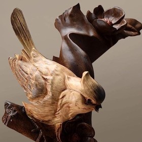 Casier à vin créatif, Porte-Bouteille de vin Simple décoration de la Maison, Figurines Ornements Oiseau casier à vin Rouge Or