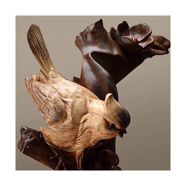 Casier à vin créatif, Porte-Bouteille de vin Simple décoration de la Maison, Figurines Ornements Oiseau casier à vin Rouge Or