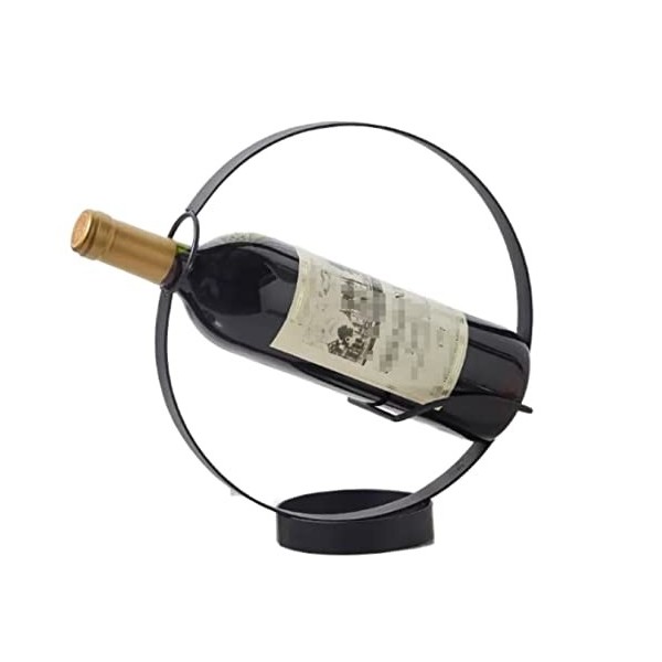 Porte Bouteille Vin Casier à Bouteilles Supports De Casiers À Vin Créatifs Maison Salon Rond Casier À Vin en Fer Présentoir À
