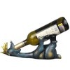 HEXEH Casier à Vin Résine Elk Titulaire de vin de Bouteille de Rack Figurines européennes créatives de cerf couché Ornement A