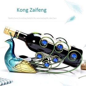 Casier à vin Créatif Casier à vin Bold Fine Iron Casting Simulation Casier à vin Personnalité Minimaliste Moderne Décorations