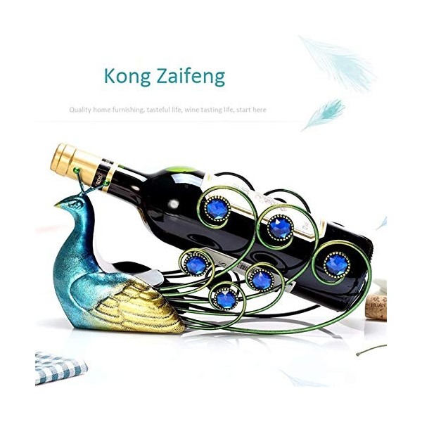 Casier à vin Créatif Casier à vin Bold Fine Iron Casting Simulation Casier à vin Personnalité Minimaliste Moderne Décorations