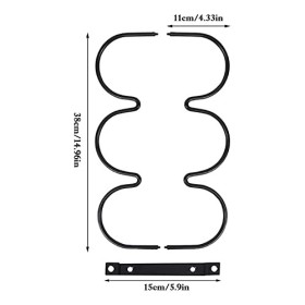 Casier à vin Simple casier à vin Salon Cuisine Support de Bouteille de vin créatif en Fer forgé casier à vin Maison Armoire à