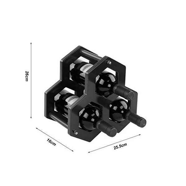 Casiers à vin, Solide Maison Vintage Armoire à vin présentoir vin Salon décoration étagère