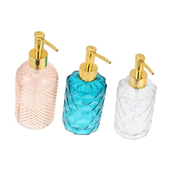 3 pièces bouteille bouteilles de shampoing de mousse de savon de lavage du corps liquide récipient de maquillage bouteille de
