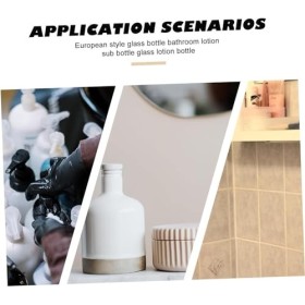 3 pièces bouteille bouteilles de shampoing de mousse de savon de lavage du corps liquide récipient de maquillage bouteille de