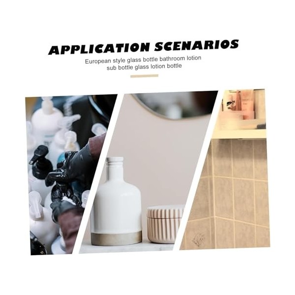 3 pièces bouteille bouteilles de shampoing de mousse de savon de lavage du corps liquide récipient de maquillage bouteille de