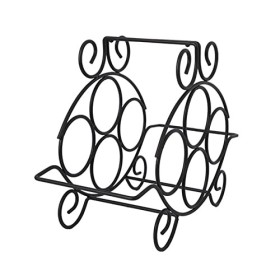 WaLdor Casier à vin Casier à vin en métal créatif, Ornement Mignon, Porte-Bouteille de vin, présentoir darmoire de Bar, étag