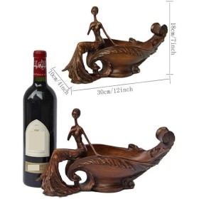 EINES Casier à vin de comptoir Supports de Stockage de vin casier à vin personnalité Maison Restaurant casier à vin décoratif