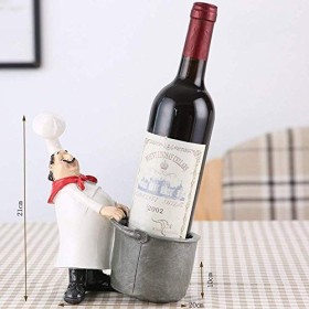 StejaR Casier à vin Accueil Support Rouge Support à Verre à Vin Bar S, Résine Dessin Animé Moderne Créatif Armoire à Vin Déco