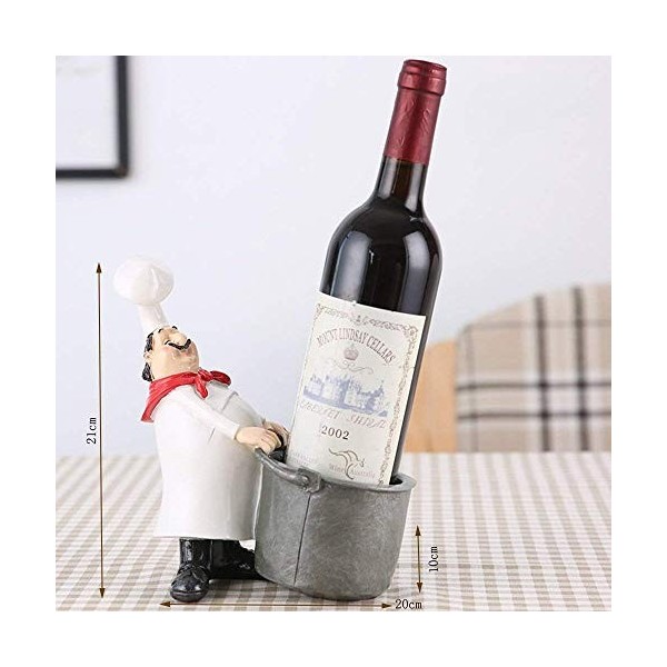 StejaR Casier à vin Accueil Support Rouge Support à Verre à Vin Bar S, Résine Dessin Animé Moderne Créatif Armoire à Vin Déco