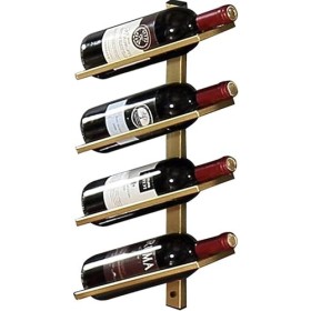 Le casier à vin Mural en Fer forgé Peut être empilé casier à vin placé obliquement casier à Bouteilles de vin européen Simple