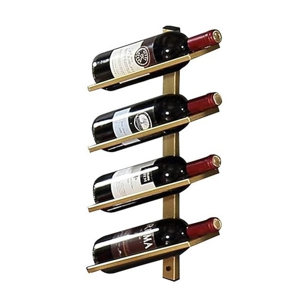 Le casier à vin Mural en Fer forgé Peut être empilé casier à vin placé obliquement casier à Bouteilles de vin européen Simple
