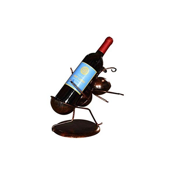 SOVORM Support de Stockage de vin de Table Support de Stockage de vin Petite Fourmi décoration darmoire à vin Bouteille de v