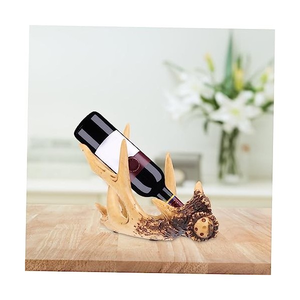 FURLOU 1pc casier à vin décor de Mariage Vintage décor rétro Support de Bureau casier à vin de Bureau Supports de casier à vi