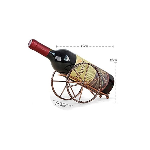 Casier à vin Autoportant Porte-bouteilles de vin unique Salon créatif Armoire à vin Décoration Vin Porte-bouteille de vin en 